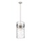 Z-Lite Fontaine 4 Light Pendant, Brushed Nickel & Clear 3035P12-BN - alternate 6